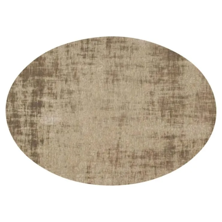 Trendhopper Vloerkleed Rovinj ellips beige 15^ Vloerkleden