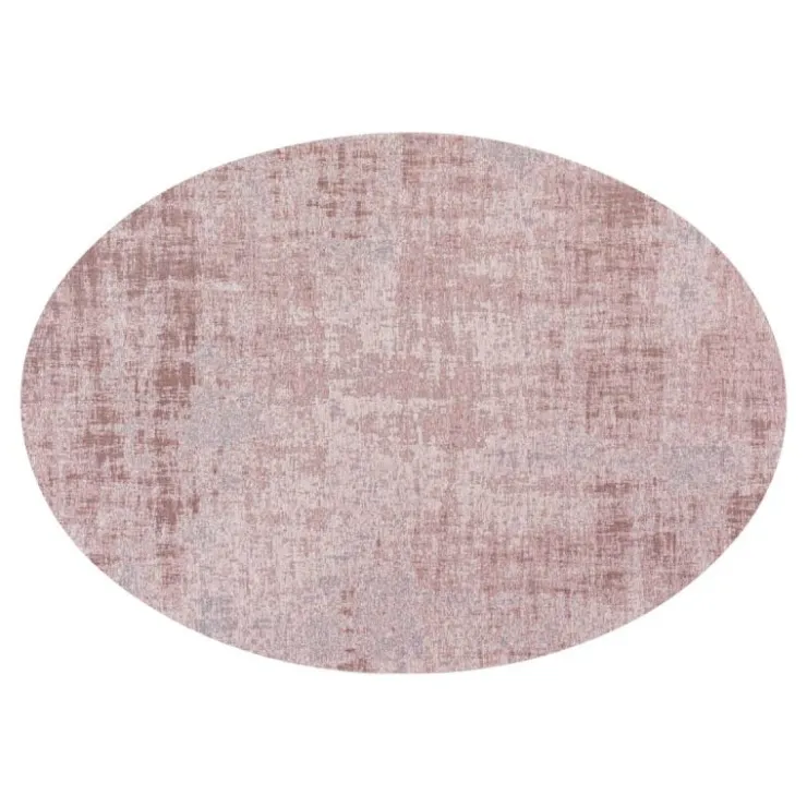 Trendhopper Vloerkleed Rovinj ellips roze 43^ Vloerkleden