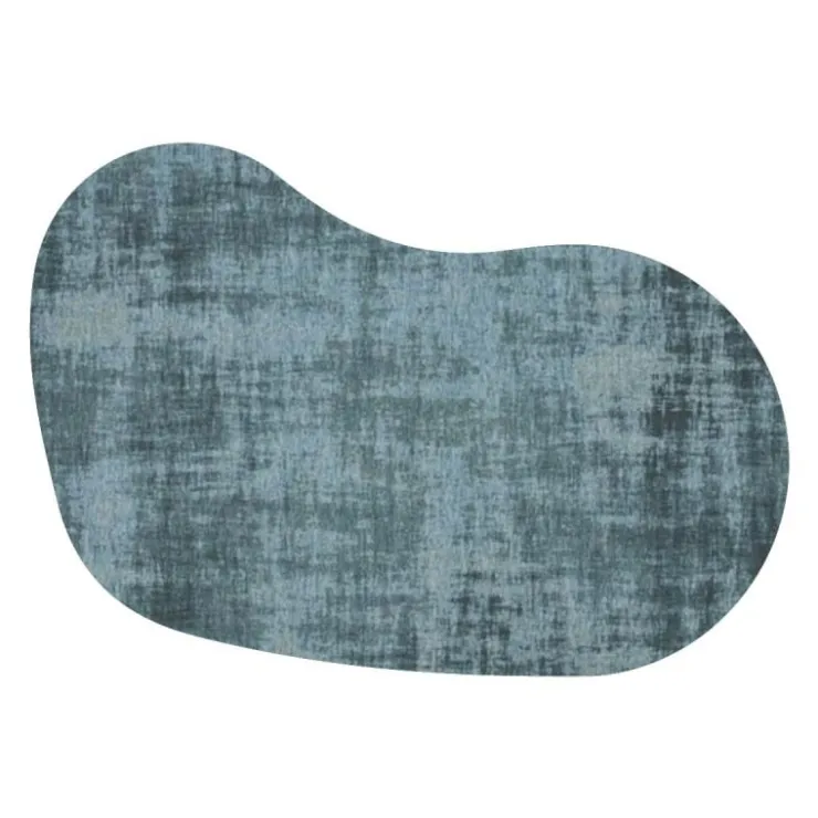 Trendhopper Vloerkleed Rovinj organisch 240x340cm lichtblauw 33^ Vloerkleden