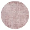 Trendhopper Vloerkleed Rovinj rond roze 43^ Vloerkleden