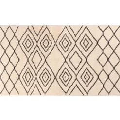 Trendhopper Vloerkleed Tancho zwart-wit 200x290^ Vloerkleden