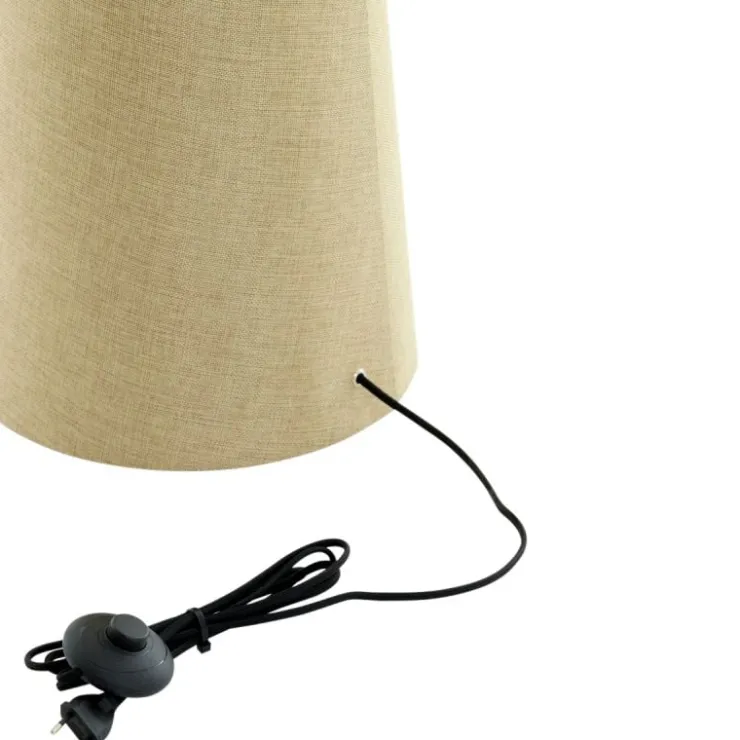 Trendhopper Vloerlamp Micky Linnen Olijfgroen^ Vloerlampen