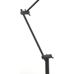 Trendhopper Vloerlamp Riksja mat Zwart + dimmer^ Vloerlampen