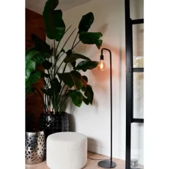 Trendhopper Vloerlamp U-Line Zwart^ Vloerlampen