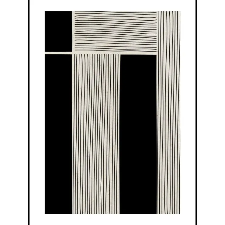 Trendhopper Wanddecoratie Ribbing 50x70^ Wanddecoratie