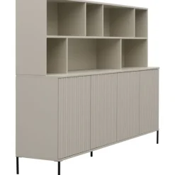 Trendhopper Wandkast Gravure New Grenen Dust^ Opbergkasten