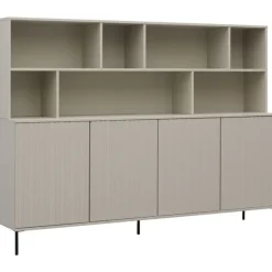 Trendhopper Wandkast Gravure New Grenen Dust^ Opbergkasten
