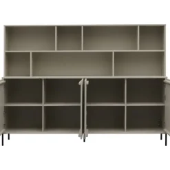 Trendhopper Wandkast Gravure New Grenen Dust^ Opbergkasten