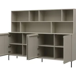 Trendhopper Wandkast Gravure New Grenen Dust^ Opbergkasten