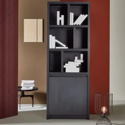 Trendhopper Wandkast Marone 1dr/6open vak^ Opbergkasten