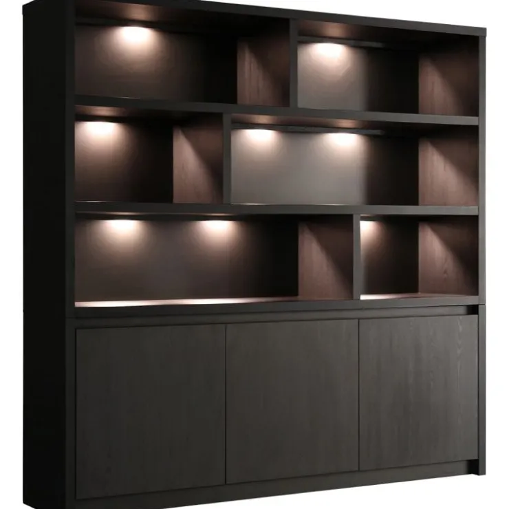 Trendhopper Wandkast Marone 3drs/6open vak^ Opbergkasten