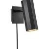 Trendhopper Wandspot Alanis zwart^ Spots