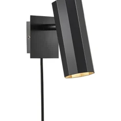 Trendhopper Wandspot Alanis zwart^ Spots
