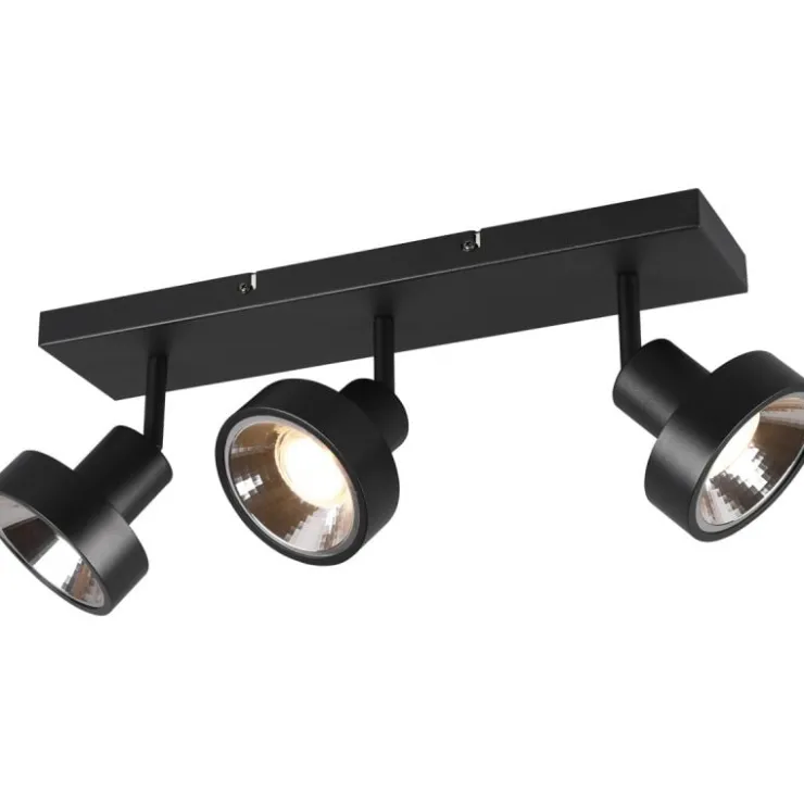Trendhopper Wandspot Lena 3-lichts zwart^ Spots